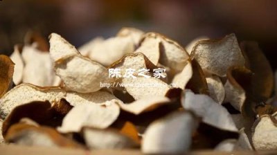 橘子皮并不等于陈皮