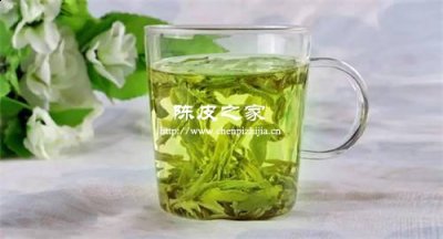 陈皮荷叶泡水喝的功效和作用