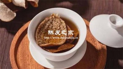 陈皮可以和苹果橙子冰糖煮水喝吗？