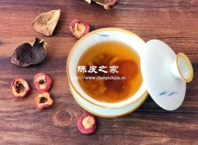 儿童喝山楂陈皮泡水喝的功效
