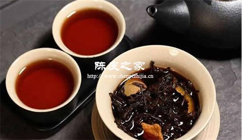 陈皮与茶泡水喝有什么好处