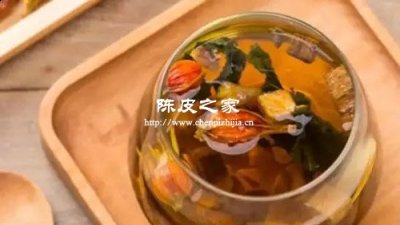 栀子陈皮是下火的吗