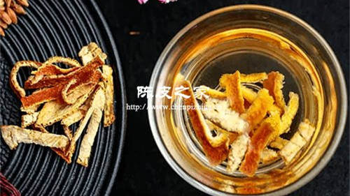 陈皮泡水喝的味道是什么味