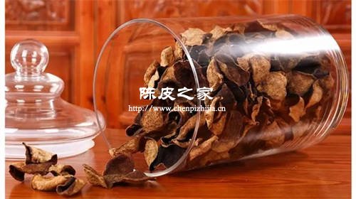 新会陈皮玻璃罐装