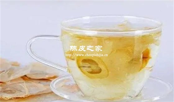 陈皮可以和玉蝴蝶一起泡水有什么功效