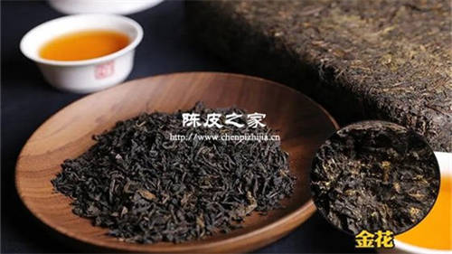 黑茶和陈皮一起煮水的功效