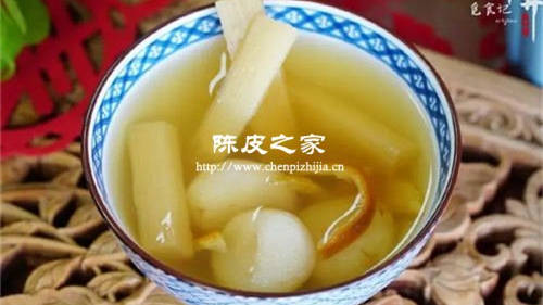甘蔗陈皮一起泡水