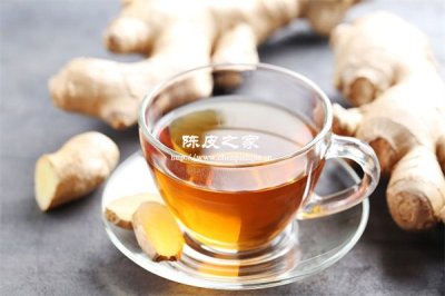 陈皮生姜煮水喝有什么功效