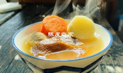 陈皮萝卜汤有什么功效和作用