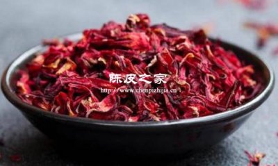 洛神花和陈皮泡水喝的功效