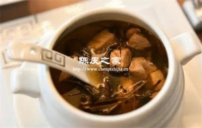 陈皮与瘦肉炖汤可以一直喝吗