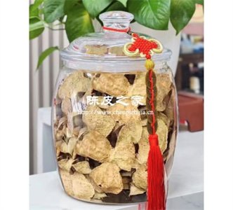半斤陈皮用多少容量的罐子装合适