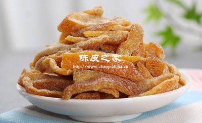 陈皮做的零食吃了有什么好处