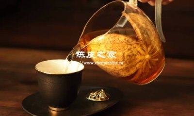 每天一瓣陈皮泡茶喝可以吗