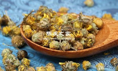 陈皮菊花绿茶泡水喝的功效