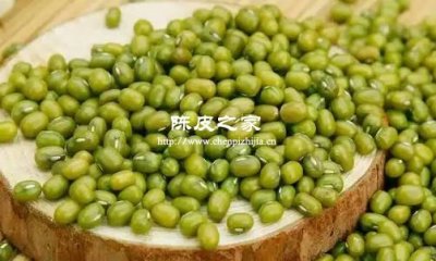 陈皮可以与绿豆一起煮这吃吗，原理是因为什么？