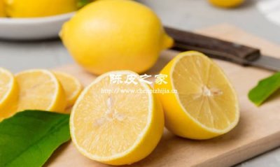 陈皮柠檬蜂蜜泡水喝的功效