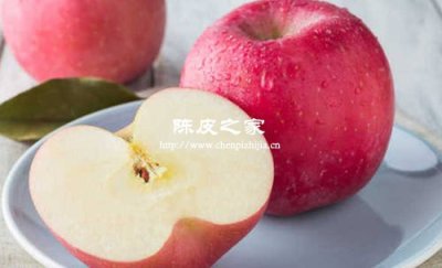 陈皮苹果红枣三者一起泡水都具有那些功效和作用