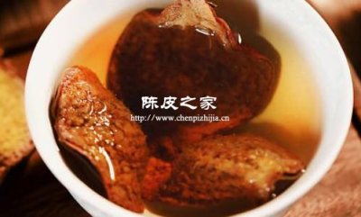 喝陈皮水的好处及注意事项