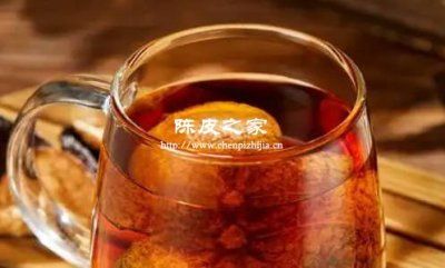 陈皮泡水后发白是什么原因