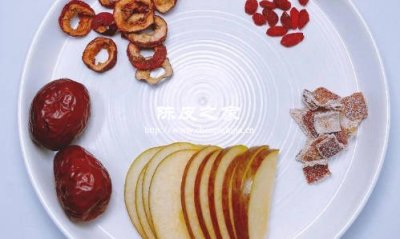陈皮苹果山楂冰糖汤的功效