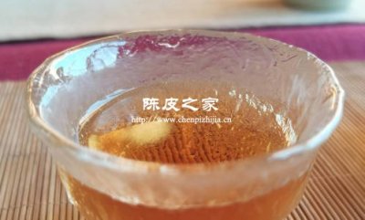 陈皮煮完挂壁是好还是不好