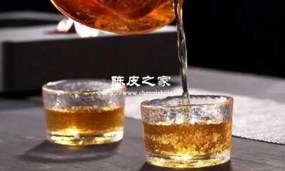 有肝胆湿热能喝陈皮泡水吗