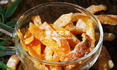 自制盐津新会陈皮的做法