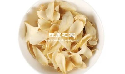 陈皮百合蜂蜜水的功能主治