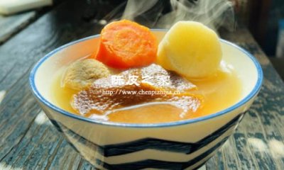 陈皮可以和胡萝卜一起煲汤吗