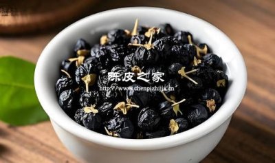 黑枸杞和陈皮泡水喝的功效
