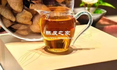 每天喝陈皮水的功效与作用