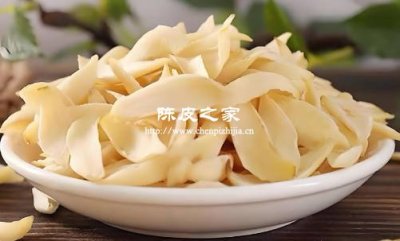 陈皮百合茯苓煮水功效和作用