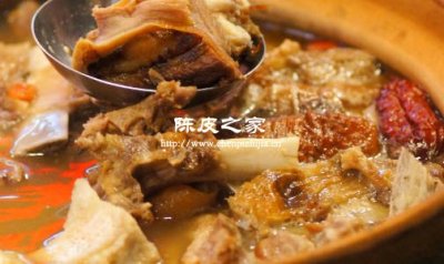 煮羊肉要放陈皮起什么作用