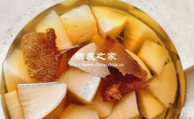 煮陈皮萝卜的功效和作用