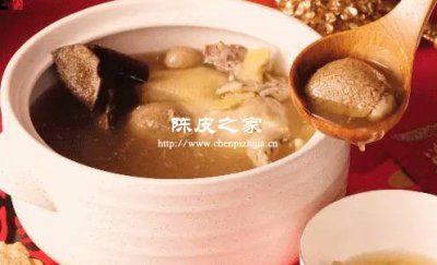 炖鸡汤能放陈皮吗味道难吃吗