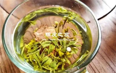  泡任何茶时都可以放陈皮么