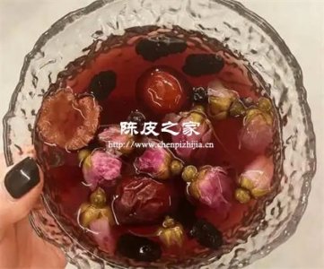 玫瑰枸杞陈皮泡水喝的功效