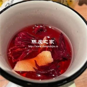 洛神花和陈皮一起泡水的功效