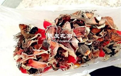 木棉花可以加陈皮一起煮水吗