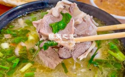 陈皮在羊肉汤起的什么作用