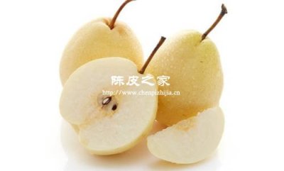陈皮煮梨子水喝有好处没有