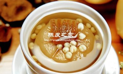 川贝陈皮炖雪梨功效与作用