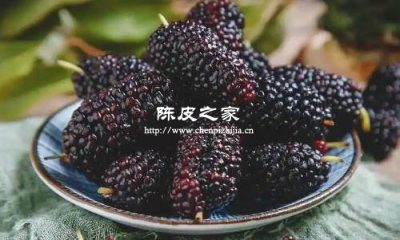 玫瑰花桑椹陈皮泡水的功效