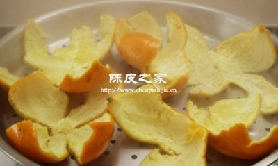 陈皮泡茶方式蒸与煲的区别