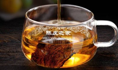 开水泡陈皮的功效和副作用