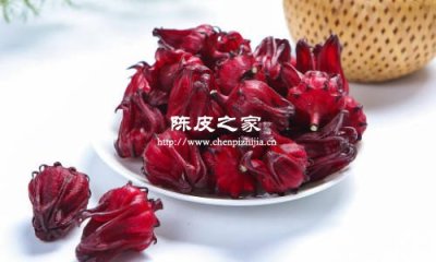 洛神花和陈皮泡水的功效与作用