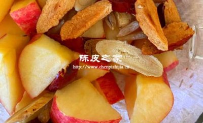 黄芪苹果陈皮可以一起煮吗