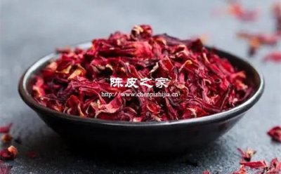 洛神花与陈皮一起泡水的功效