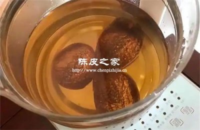 煮了水的陈皮还可以用吗